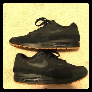 Nike Air Max 1 2018 Black with Tan Sole